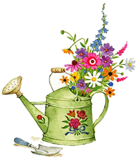 chat et fleur